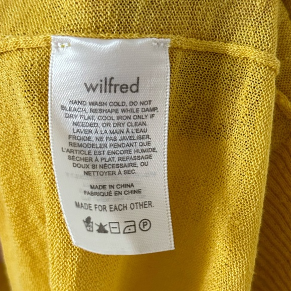 Aritzia Wilfred Linen Blend Open Cardigan - Picture 5 of 5